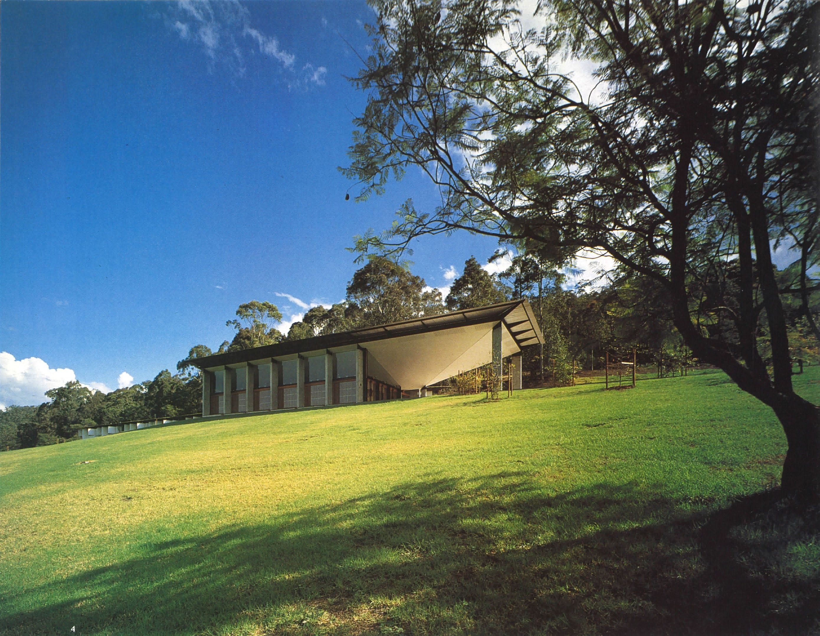 Arthur and Yvonne Boyd Education Centre in West Cambewarra, Australia