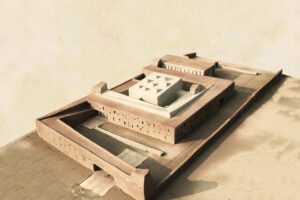 The architecture of volumes interspersed with patios and courtyards is based on the Moroccan archetypes of the rural ksar and the urban madrasa