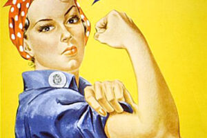 This poster was used to illustrate part of Green Party MP Caroline Lucas' ‘Home front’ initiative. The campaign sought to connect images of Britain's war-time past with today's age of dangerous climate change and energy insecurity.