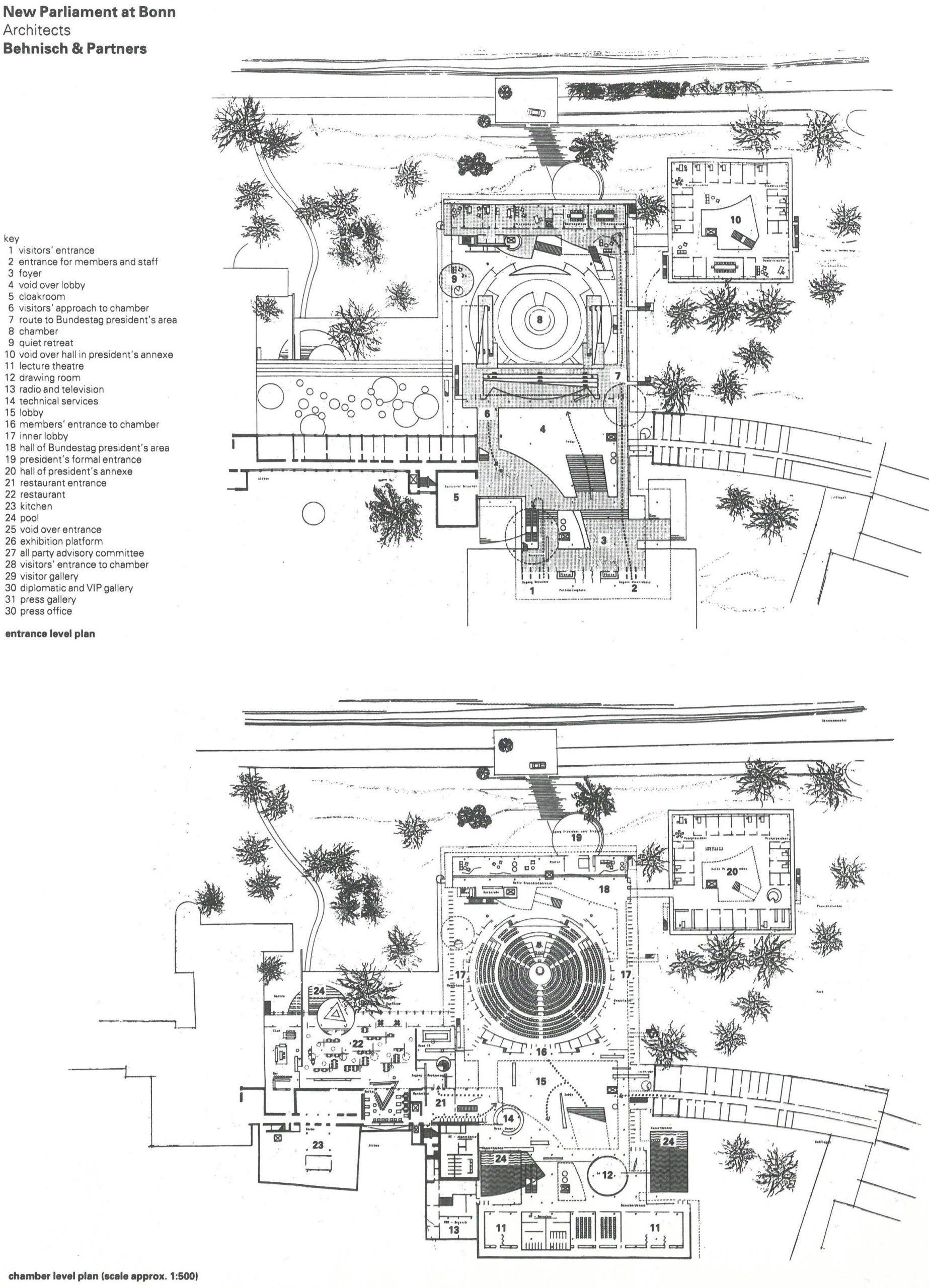 Der Bundestag: Parliament in Bonn, Germany by Behnisch & Partners