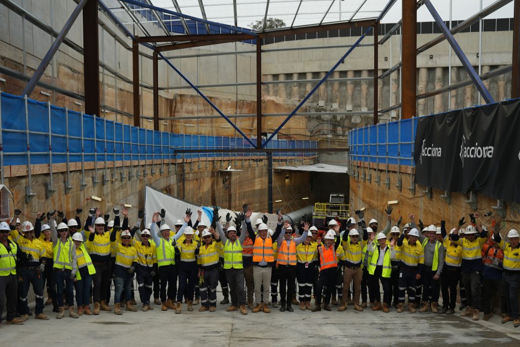 Acciona begins tunnelling on second stage of Sydney’s Western Harbour