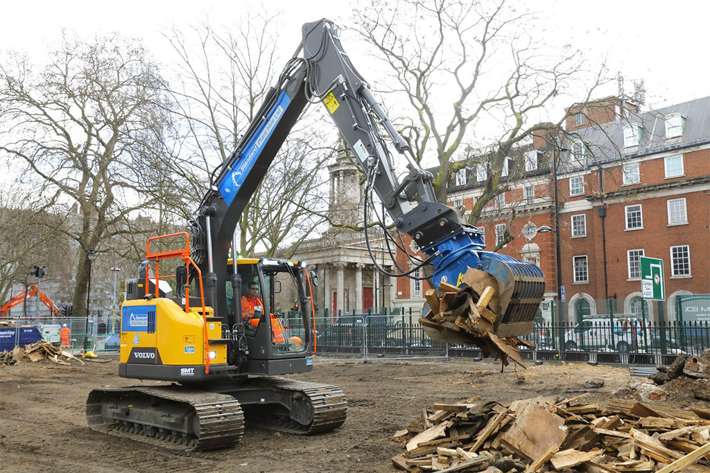HS2 protester tunnels filled in at Euston Construction News