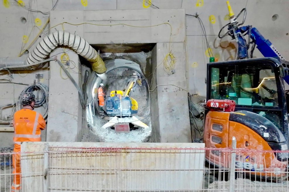 HS2 work begins on longest tunnels’ crosspassages Construction News