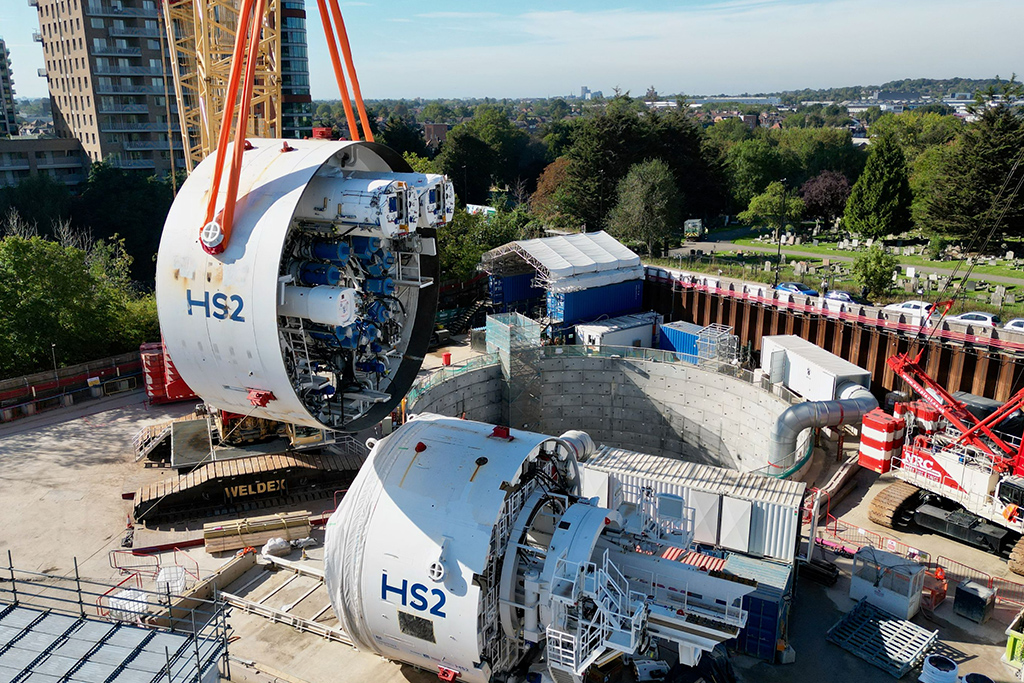 HS2 launches third TBM after underground construction - Vimarsana News