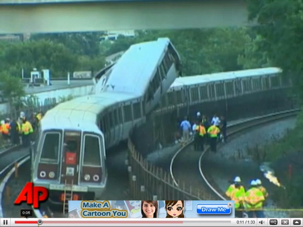 Train control system fails in test following Washington DC train crash New Civil Engineer