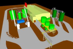 Davyhulme sewage treatment works