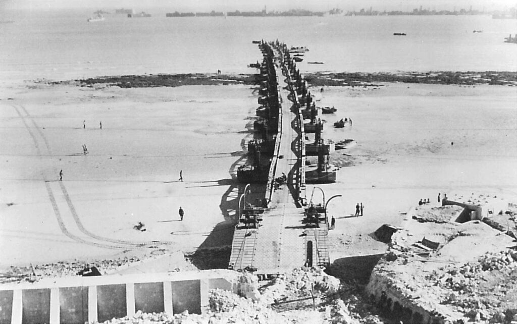 DDay anniversary Mulberry harbour construction photos unearthed