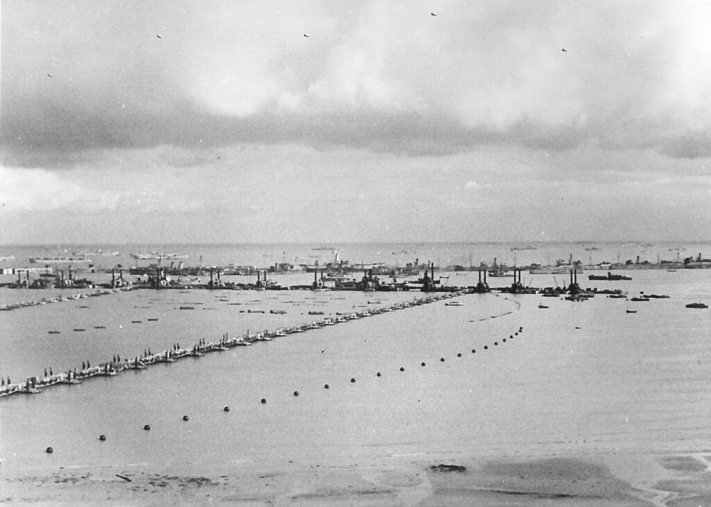 DDay anniversary Mulberry harbour construction photos unearthed