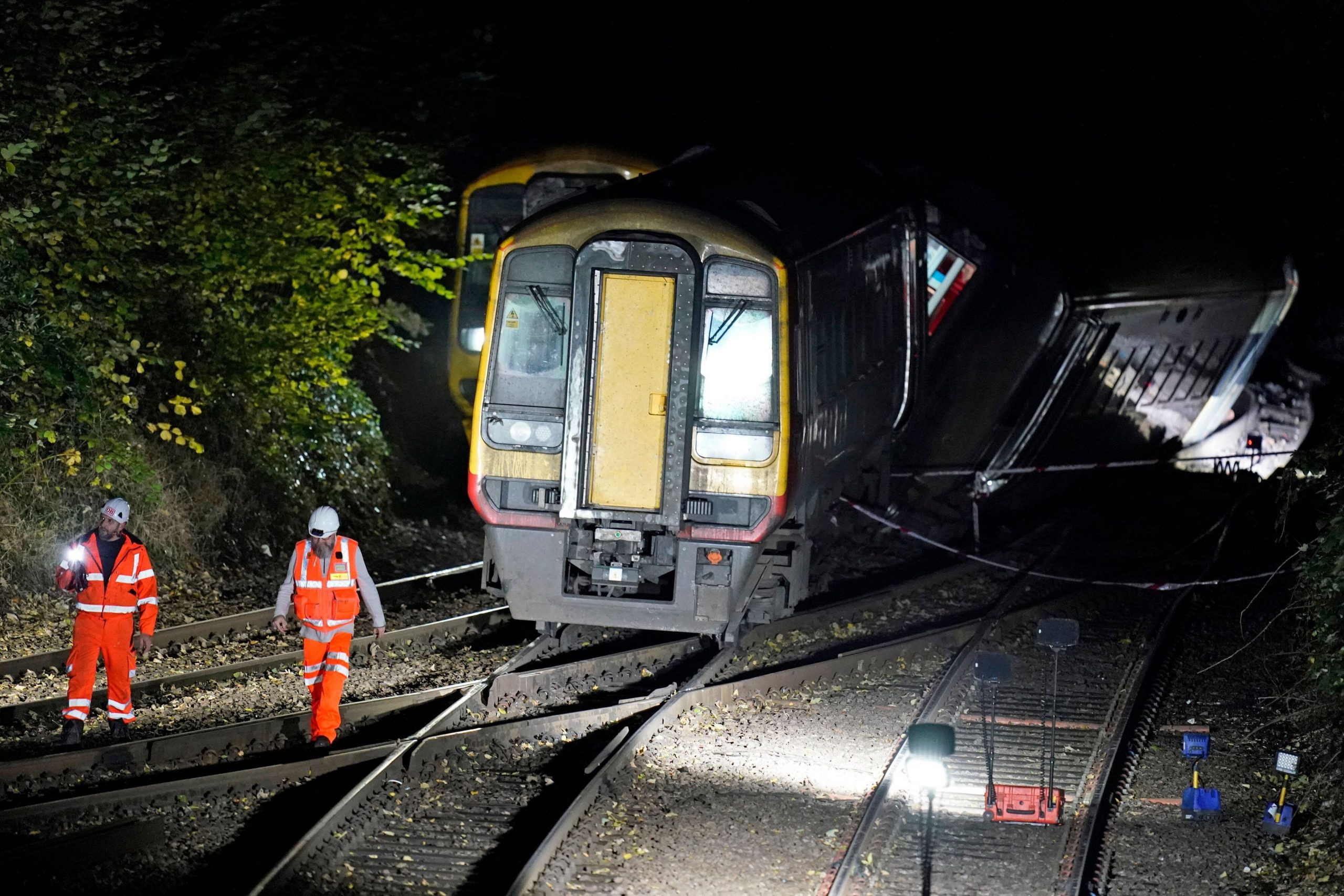 Investigation underway into ‘object’ in tunnel that triggered train crash near Salisbury New