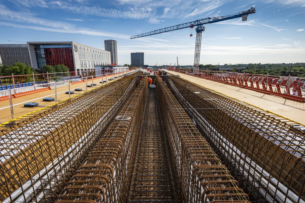 New images reveal progress on HS2’s forked Curzon Viaduct in Birmingham New Civil Engineer