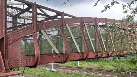 1887 iron footbridge near Wigan to be raised as part of railway electrification - Vimarsana News