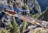 ‘Illegal’ demolition of 110-year-old Alpine rail viaduct sparks row in Switzerland
